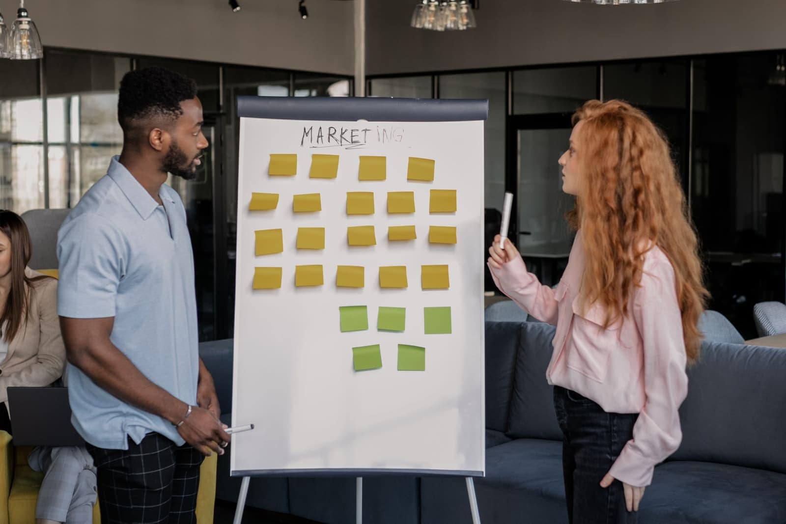 CrossShore B2B lead generation team building target account lists and reviewing sales pipeline dashboards