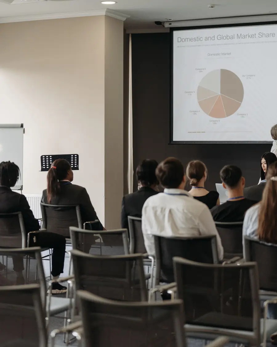 New call center agents in a CrossShore training academy classroom before joining a client programme
